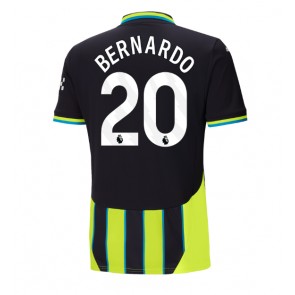 Billiga Manchester City Bernardo Silva #20 Bortatröja 2024-25 Kortärmad